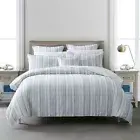 Bianca Cayman Blue Duvet Doona Quilt Cover Set Queen Bed Size