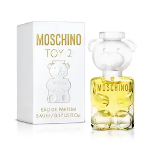 【MOSCHINO】熊芯未泯２女性淡香精小香(5ml .專櫃公司貨)