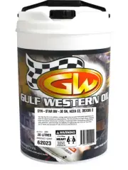 Gulf Western Syn-Star Full Synthetic 0W-30 SN/CF Engine Oil 20L (62023)