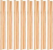 KAILIKETIY Elegant Wooden Domino Holders Trays 8pcs Diy Display Stands for Domino Game Wood