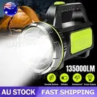 USB Rechargeable Searchlight Spotlight Hand Torch Work Light Lamp Flashlight LED