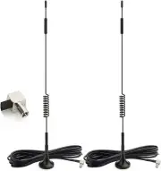 2x 4G LTE Magnetic External Antenna TS9 Aerial For Netgear Nighthawk MR2 Hotspot
