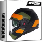 nolan flip-up motorcycle helmet travelling n120-1 omocromo 345 s