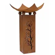 Bird Bath Fire Pit Rusty HLM211