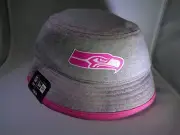 Seattle Seahawks NFL New Era Toddler Speckle Bucket Hat (TODDLERPink One-Size)