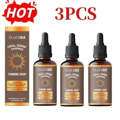 Sunless Tanning Drops To Drink Drinkable Sunless Tanning Drops Oral Drink 3pcs