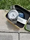NEW Fossil Silver Sport Classic Ladies Bezel Analog Quartz Watch PR5335