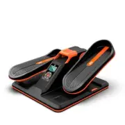 Under Desk Elliptical, Portable Seated Elliptical Exercise Machine, with orange