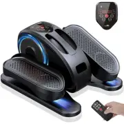 Under Desk Elliptical Machine, Mini Ellipse Leg Exerciser Electric Seated Ped...