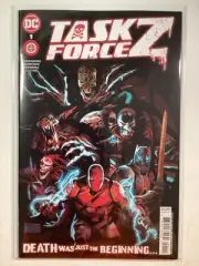 TASK FORCE Z (2021 DC) #1A NM/MT 9.81st TEAM APPEARANCE OF TASK FORCE Z