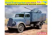 Dragon 1/35 German 3t 4x2 Truck w/2cm Flak 38 Plastic Model Kit DR6828