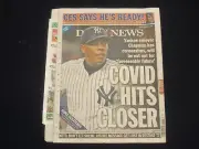 2020 JULY 12 NEW YORK DAILY NEWS NEWSPAPER - AROLDIS CHAPMAN TESTS POSITIVE