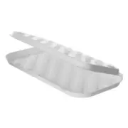 ECO PRODUCTS Compostable Vanguard 13"x7" Pizza Clamshell To Go Containers, Ca...