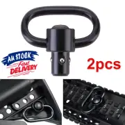 2pcs QD Sling Flush Push Button Swivel Mount for Rifle Slings Quick Detach
