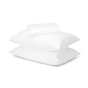 500 Thread Count Australian Grown Cotton Sheet Set - Double Bed, White