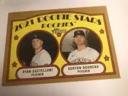 2021 Topps Heritage Rookie Stars 5x7 06/10 Ashton Goudeau Castellani RC 287