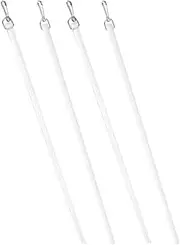 Curtain Pull Set 4 Pack 17 Inches Blind Control Rods for Window Treatments Simple Style No Blocking Blind Replacement Rod