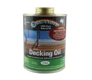 Organoil Exterior Timber Decking Oil JARRAH 1Lt Outdoor timber Natural Organ Oil