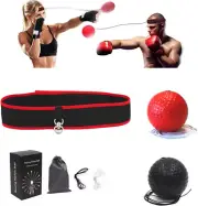 Boxing Reflex Ball for Speed Training, Hand Eye Coordination - Portable Boxing G