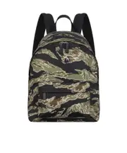 Essential U backpack in nylon with camo print One size Black
