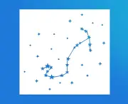 Scorpio Constellation Reusable Stencil (Many Sizes)