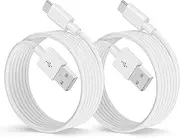 [Apple MFi Certified] Car Carplay Cable for iPhone 16,2Pack 6.6Ft USB A to USB C Fast Car Charger Nylon Braid Data Sync Cord Cable for iPhone 16/16 Plus/16 Pro/16 Pro Max/15/15 Plus/15Pro/15 Pro Max