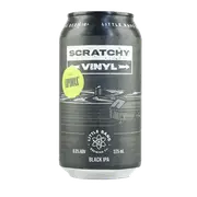 Little Bang Scratchy Vinyl Lupomax Ed Black IPA 375ml Can
