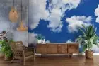 3D Sky Clouds Wallpaper Wall Mural Removable Self-adhesive 432