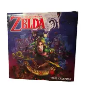The Legend Of Zelda Wall Calendar 2022 New