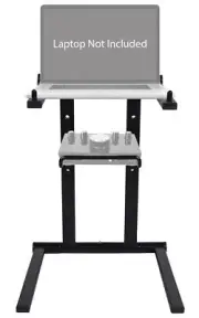 Rockville Folding Laptop+Recording Interface Stand For M-Audio MTRACK2x2
