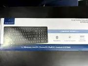 Insignia Full-size Bluetooth Scissor Switch Keyboard - Black NS-PK3KCB2