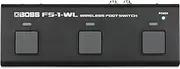 BOSS FS-1-WL Compact Wireless Footswitch | Control Digital Music Score Apps, YouTube Videos, DAWs, Instruments and More via Bluetooth | MIDI | Connect External Footswitches and an Expression Pedal
