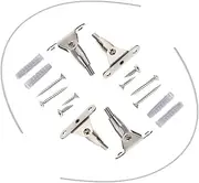 GAXIRE 2Sets Furniture Wall Anchors Tip Straps for Proofing Durable Bookcase Safety Straps Easy Install for Secure Furniture Protection