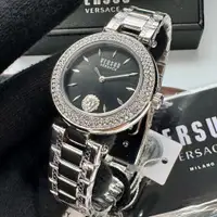 在飛比找ETMall東森購物網優惠-VERSUS VERSACE 凡賽斯女錶 34mm 銀圓形精