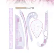 Tailor Drawing Template Sewing Ruler French Curve Ruler Sewing Wheel Tracer