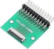 uxcell FFC FPC Connector Board 22 Pins 0.5mm Socket to 2.54mm Double Row Right Angle Pin Header Strip Adapter, PCB Converter Board for DVD TV/Digital Cameras/Laptops