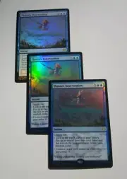 3x Thassa's Intervention FOIL- Theros Beyond Death - Magic MTG- N/M