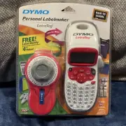 Dymo Personal Label Maker LetraTag With Free Label Buddy Embossing Label Maker
