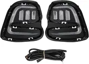 Led DRL Daytime Running Lights Turn Signal Fog Lamp White Yellow Blue for C&hevrolet for Cavalier 2016 2017 2018 2019 Car Accessories