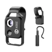 Portable 200 Times Mobile Phone High - Definition Microscope for Mobile Phones