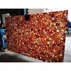 Natural Red Agate Dining Counter Table Top, Office Modern Agate Furniture Decors