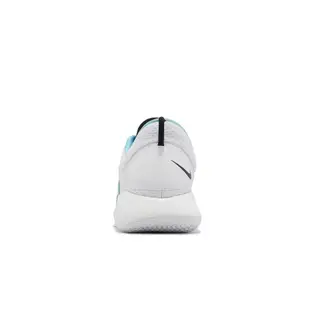 Nike 籃球鞋 Hyperdunk X Low EP 白 藍綠 漸層 男鞋 低筒 【ACS】 FN3441-101