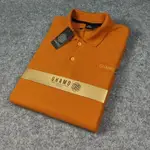 男士 T 恤高級 POLO 領最新 T 恤男士 POLO 棉 PIQUE 24S