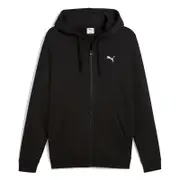 Puma Men's Essentials Fleece Full Zip Hoodie Black (S-XXL)