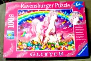 Ravensburger 100 XXL Pieces Glitter Unicorn For Children NEW SEALED Puzzle