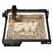 iKier X5 Pro Upgraded 5W Laser Engraving Machine Laser Engraver with Gen2 Spot Compression Technology for Wood and Metal