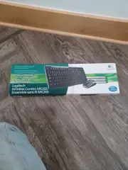 Logitech MK235 920-002983 Wireless Keyboard and Mouse - Black