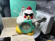 Original 90’s Rhythm Chicken alarm clock box rock’n roll chicken JAPAN