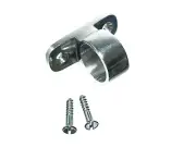 Of 3 Sash Window Pole Lift Eye Chrome + Fixing Screws