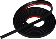 PRETYZOOM Automotive Door Protector: Anti Collision Strip Easy Install Self Adhesive Sealing Noise Reduction Weather Stripping for Car Door and Trunk